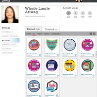Credly Learning Badges 