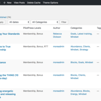 WordPress Content Management
