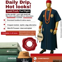 Cloth brand flyer design