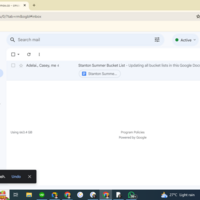 As an executive Assitant,i help manage inbox and calender.