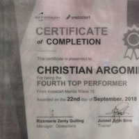 Fourth TOP Performer on our team