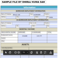 fillable form