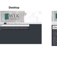 Screenshots from a website client: wlkinvestments.com
