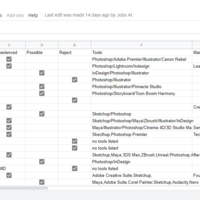 Data Entry/Resume Sorting