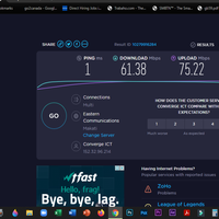connection speed