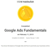 Google Ads Fundamental Certification