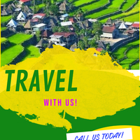 Rows of rice terraces in the Philippines!