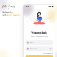 Intuitive UX for Calm Journal video journaling app