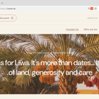 Tamar.ae  – Premium Date Retail Website