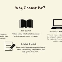 why choose me?