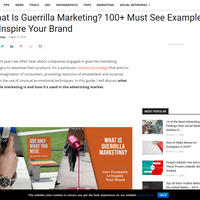 Social media marketing article