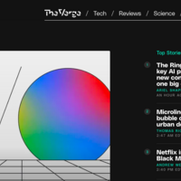 Performed Functional and Regression on theverge.com