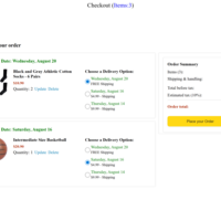 Amazon Clone - Checkout Page