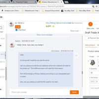 Alibaba Customer Communication for Amazon FBA Sourcing