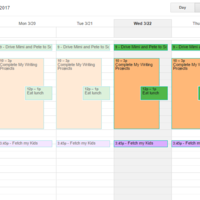 Schedule Management -Google Calendar