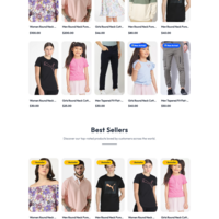 A modern, responsive homepage