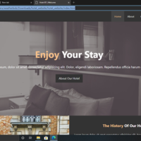 Hotel main Page