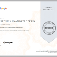 Foundations of Project Management