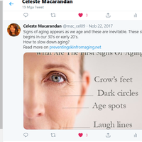 Signs of aging