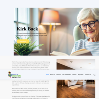 Cleaning services website using WordPress