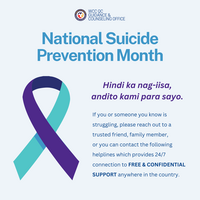 Poster: Suicide Prevention month