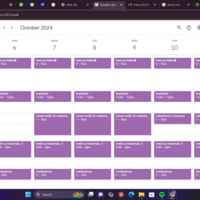 Calendar Management