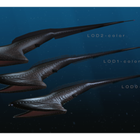 the Blu - Gulper Eel render