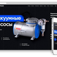 Web-site for company VAKUUM CEH