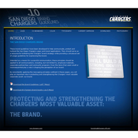 San Diego Chargers - Online Brand Guide