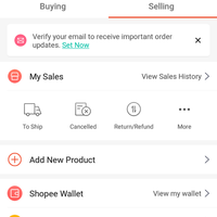 Account in Online Selling