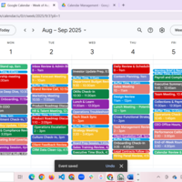 Calender management