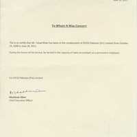 IFFCO Pakistan - Experience Certificate