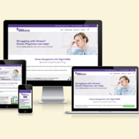 Stress Physician built in Wordpress and woocommerce