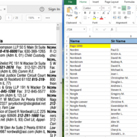 Convert pdf to Excel