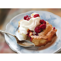 Editorial Illustration "Raspberry Cobbler Recipe"