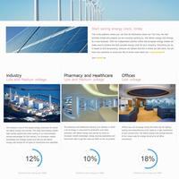  Energy site in Wordpress