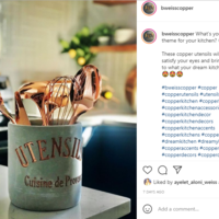 B.Weiss Copper Instagram Feed