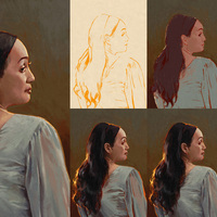 Portrait of my wife, Sunshine