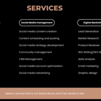 my services