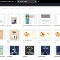 Canva Projects