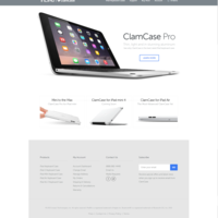 Clamcase.com(PSD to HTML)