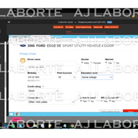 Data Entry for Car Insurance Enrollment