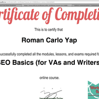 Badges and Certificates