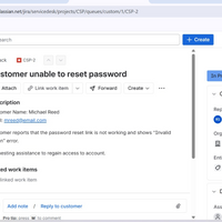 icket In Progress – Login Issue -Jira