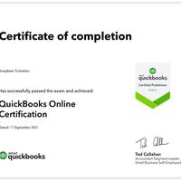 Quickbooks Online ProAdvisor Certificate