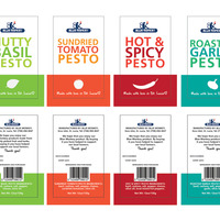 Label Designs for Blue Monkey