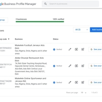 Google my Business verification 