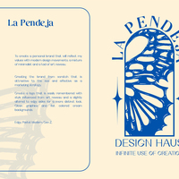 La Pendeja Brand kit page 1
