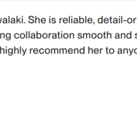 Client's Testimonial