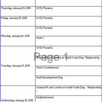 Google Calendar Word Format to Excel